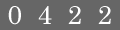 type in code