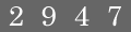 type in code